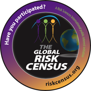 The Global Risk Census 'Have you participated?' logo